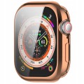 ETUI OBUDOWA 2W1 360° Z OSŁONĄ EKRANU DO APPLE WATCH 10 46MM - RÓŻOWE ZŁOTO