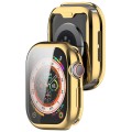 ETUI OBUDOWA 2W1 360° Z OSŁONĄ NA EKRAN DO APPLE WATCH 10 46MM - ZŁOTY