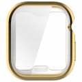 ETUI OBUDOWA 2W1 360° Z OSŁONĄ NA EKRAN DO APPLE WATCH 10 46MM - ZŁOTY