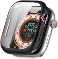 ETUI OBUDOWA 2W1 360° Z OSŁONĄ NA EKRAN DO APPLE WATCH 10 46MM - CZARNY