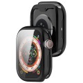 ETUI OBUDOWA 2W1 360° Z OSŁONĄ NA EKRAN DO APPLE WATCH 10 46MM - CZARNY