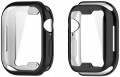ETUI OBUDOWA 2W1 360° Z OSŁONĄ NA EKRAN DO APPLE WATCH 10 46MM - CZARNY