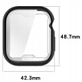 ETUI OBUDOWA 2W1 360° Z OSŁONĄ NA EKRAN DO APPLE WATCH 10 46MM - CZARNY