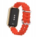 PASEK BRANSOLETA DO XIAOMI REDMI BAND 2 / MI BAND 8 ACTIVE - CZERWONY
