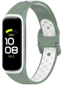 PASEK PERFOROWANY DO SAMSUNG GALAXY FIT 2 SM-R220 OPASKA, ZIELONO - BIAŁY