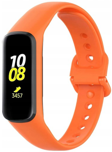 PASEK DO SAMSUNG GALAXY FIT 2 SM-R220 OPASKA SPORTOWA - POMARAŃCZOWY