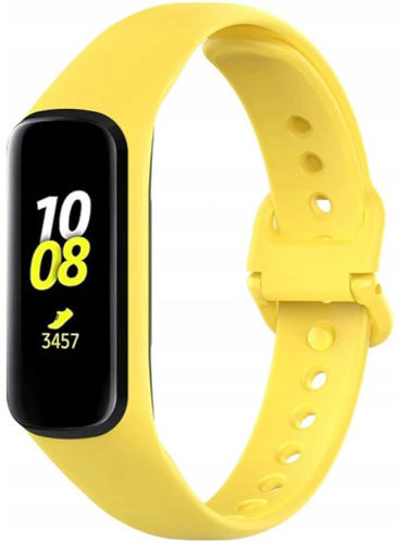 PASEK DO SAMSUNG GALAXY FIT 2 SM-R220 OPASKA SPORTOWA - ŻÓŁTY
