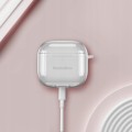 ETUI TPU DO APPLE AIRPODS 4 MOCNY CASE OBUDOWA NA SŁUCHAWKI - BEZBARWNE