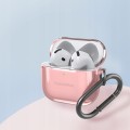 ETUI TPU DO APPLE AIRPODS 4 MOCNY CASE OBUDOWA NA SŁUCHAWKI - RÓŻOWE