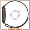 BRANSOLETA PASEK Z WBUDOWANYM ETUI DO XIAOMI SMART BAND 9 PRO - SREBRNY