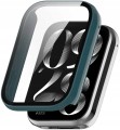 ETUI OCHRONNE + SZKŁO HARTOWANE 2W1 DO XIAOMI SMART BAND 9 PRO - ZIELONY
