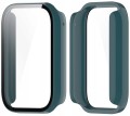 ETUI OCHRONNE + SZKŁO HARTOWANE 2W1 DO XIAOMI SMART BAND 9 PRO - ZIELONY