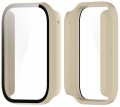 ETUI OCHRONNE + SZKŁO HARTOWANE 2W1 DO XIAOMI SMART BAND 9 PRO - KREMOWY