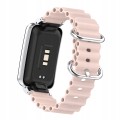 BRANSOLETA DO XIAOMI MI BAND 7 PRO PASEK Z RAMKĄ - RÓŻOWY