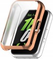 ETUI 2W1 Z OSŁONĄ NA EKRAN 360° DO SAMSUNG GALAXY FIT 3 - RÓŻOWE ZŁOTO