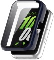 ETUI OCHRONNE + SZKŁO HARTOWANE 2W1 DO SAMSUNG GALAXY FIT 3 - GRANATOWY