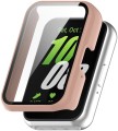 ETUI OCHRONNE + SZKŁO HARTOWANE 2W1 DO SAMSUNG GALAXY FIT 3 - RÓŻOWY