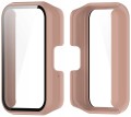 ETUI OCHRONNE + SZKŁO HARTOWANE 2W1 DO SAMSUNG GALAXY FIT 3 - RÓŻOWY