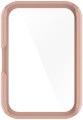 ETUI OCHRONNE + SZKŁO HARTOWANE 2W1 DO SAMSUNG GALAXY FIT 3 - RÓŻOWY