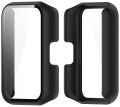 ETUI OCHRONNE + SZKŁO HARTOWANE 2W1 DO SAMSUNG GALAXY FIT 3 - CZARNY MAT