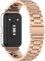 PASEK BRANSOLETA STALOWA DO SAMSUNG GALAXY FIT 3 SM-R390 - RÓŻOWE ZŁOTO