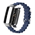 BRANSOLETA DO XIAOMI MI BAND 7 PRO PASEK Z RAMKĄ - GRANATOWY