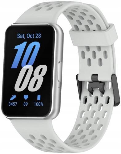 PASEK DO SAMSUNG GALAXY FIT 3 SM-R390 OPASKA PERFOROWANA - SZARY