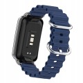 BRANSOLETA DO XIAOMI MI BAND 7 PRO PASEK Z RAMKĄ - GRANATOWY