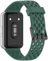 PASEK DO SAMSUNG GALAXY FIT 3 SM-R390 OPASKA PERFOROWANA - ZIELONY