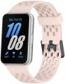 PASEK DO SAMSUNG GALAXY FIT 3 SM-R390 OPASKA PERFOROWANA - RÓŻOWY