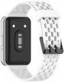 PASEK DO SAMSUNG GALAXY FIT 3 SM-R390 OPASKA PERFOROWANA - BIAŁY