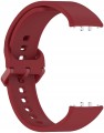 PASEK DO SAMSUNG GALAXY FIT 3 SM-R390 OPASKA SOLIDNE ZACZEPY - CZERWONY