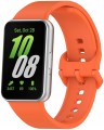PASEK DO SAMSUNG GALAXY FIT 3 SM-R390 OPASKA SOLIDNE ZACZEPY - POMARAŃCZOWY