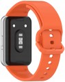 PASEK DO SAMSUNG GALAXY FIT 3 SM-R390 OPASKA SOLIDNE ZACZEPY - POMARAŃCZOWY