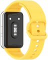 PASEK DO SAMSUNG GALAXY FIT 3 SM-R390 OPASKA SOLIDNE ZACZEPY - ŻÓŁTY