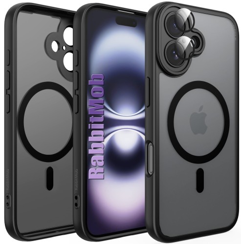 ETUI DO IPHONE 16 DO MAGSAFE MATOWE WZMACNIANE OCHRONA APARATU CASE