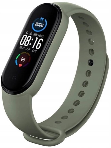 PASEK DO XIAOMI MI BAND 5 / XIAOMI MI BAND 6 OPASKA DO SMARTBAND - KHAKI