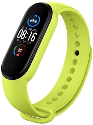PASEK DO XIAOMI MI BAND 5 / XIAOMI MI BAND 6 OPASKA DO SMARTBAND - ZIELONY