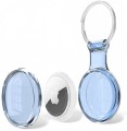 ETUI WODOODPORNE DO APPLE AIRTAG MOCNE SILIKONOWE BRELOCZEK - NIEBIESKIE