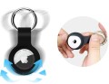 ETUI SILIKONOWE DO APPLE AIRTAG CASE NA LOKALIZATOR BRELOCZEK - CZARNE