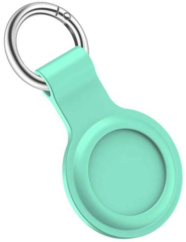 ETUI SILIKONOWE DO APPLE AIRTAG CASE NA LOKALIZATOR BRELOCZEK - TURKUSOWE