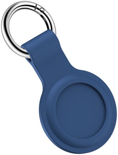 ETUI SILIKONOWE DO APPLE AIRTAG CASE NA LOKALIZATOR BRELOCZEK - GRANATOWE