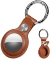 ETUI SKÓRZANE DO APPLE AIRTAG BRELOCZEK CASE NA LOKALIZATOR - BRĄŻOWE