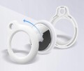 ETUI DO APPLE AIRTAG WZMACNIANE MOCNE CASE NA LOKALIZATOR BRELOCZEK - BIAŁE