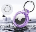 ETUI DO APPLE AIRTAG WZMACNIANE MOCNE CASE NA LOKALIZATOR BRELOCZEK - FIOLETOWE