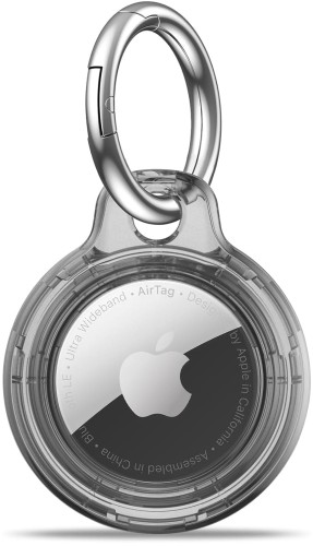 ETUI DO APPLE AIRTAG WZMACNIANE MOCNE CASE NA LOKALIZATOR BRELOCZEK - CZARNE