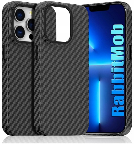 Etui RabbitMob do iPhone 13 Pro Max Premium Carbon Case do MagSafe