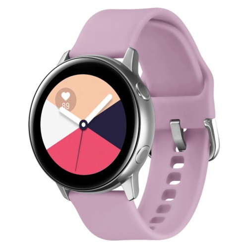 UNIWERSALNY PASEK DO SMARTWATCH 20mm - FIOLETOWY