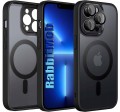 ETUI DO IPHONE 13 PRO MAX WZMACNIANE 360° MATOWE DO MAGSAFE OCHRONA APARATU