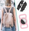 ETUI DO APPLE AIRTAG WZMACNIANE NA OBROŻĘ DLA PSA KOTA DO SMYCZY | RÓŻOWE